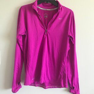 Pink Nike Dry Fit Running Top